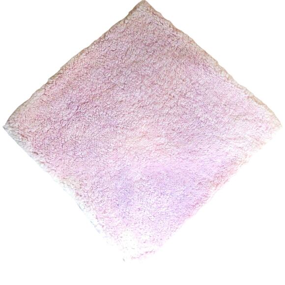 Pottery Barn Classic Pink Purple Swirl Tie Dye PILLOW COVER 18"x18" Zipper - Picture 4 of 4